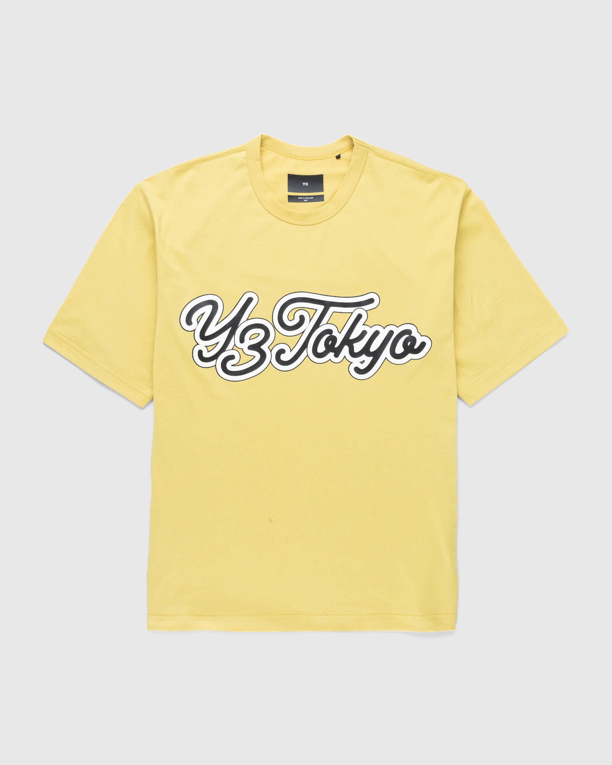 Y-3 – Tokyo T-Shirt Blanch Yellow | Highsnobiety Shop